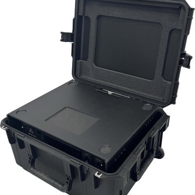 SKB flyrack with 4unit rack