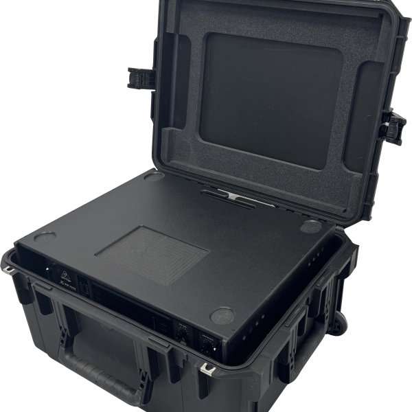 SKB flyrack with 4unit rack