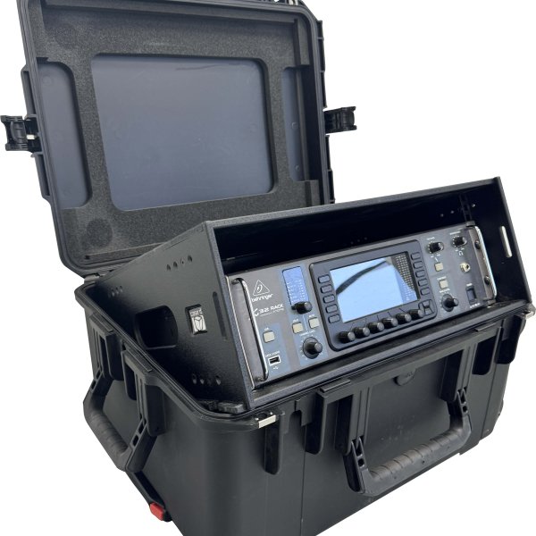 SKB flyrack with 4unit rack