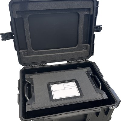 SKB flyrack with 3unit rack