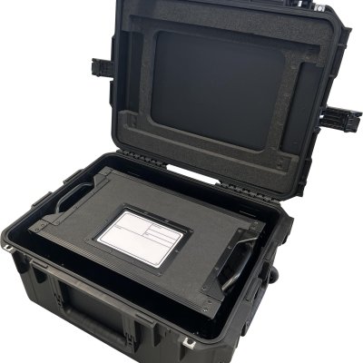 SKB flyrack with 3unit rack