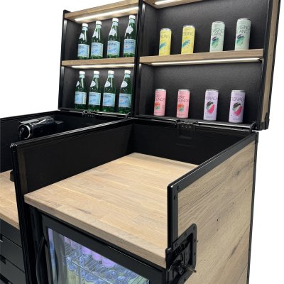 Touring Catering Cart (Oak Edition)