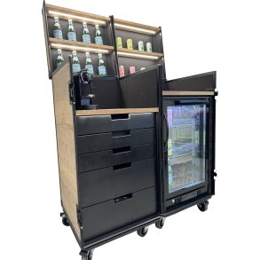 Touring Catering Cart (Oak Edition)