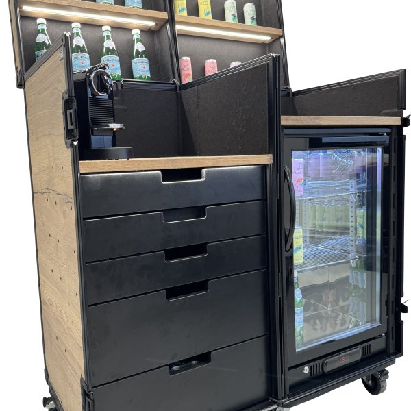 Touring Catering Cart (Oak Edition)