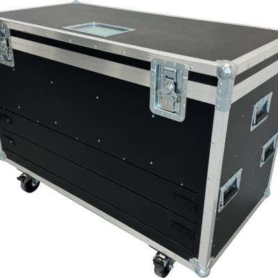 Flightcase Housebox for Microphone stands 