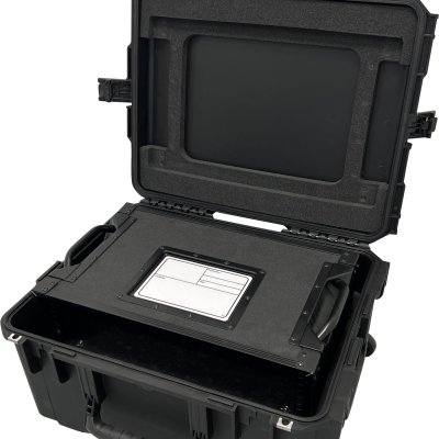 SKB flyrack with 3unit with inlay