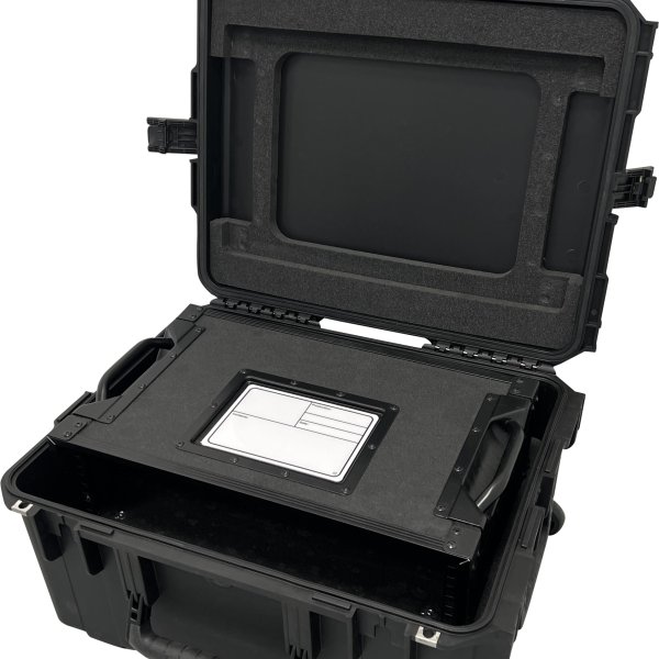 SKB flyrack with 3unit with inlay