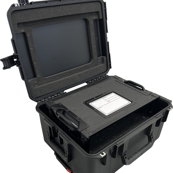 SKB flyrack with 3unit with inlay