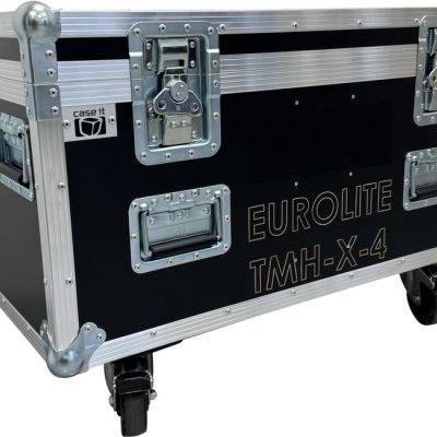 Flightcase for 4 x Eurolite TMH-X4