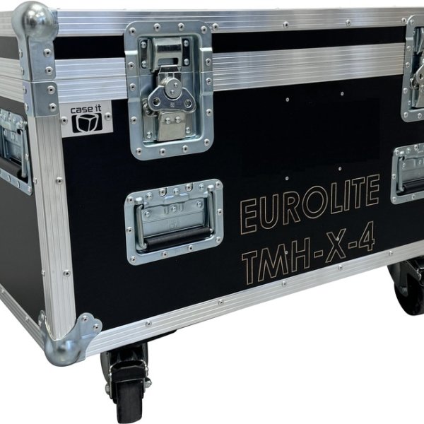 Flightcase for 4 x Eurolite TMH-X4