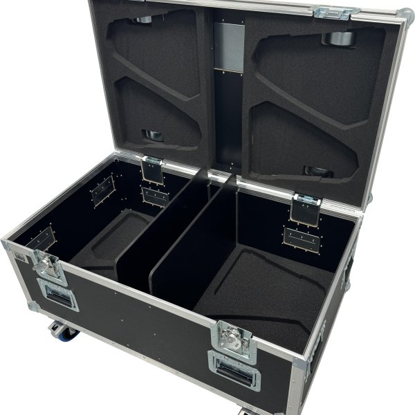 Flightcase for 4 x LD system MON 8