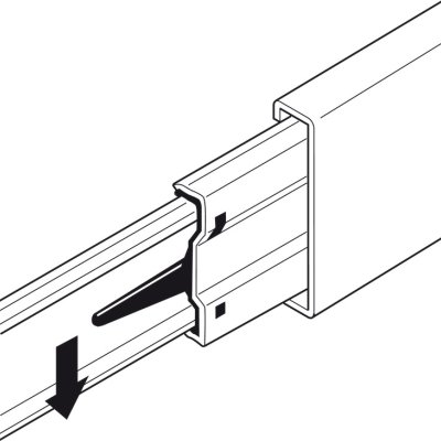H�fele Pull-Out Rail 