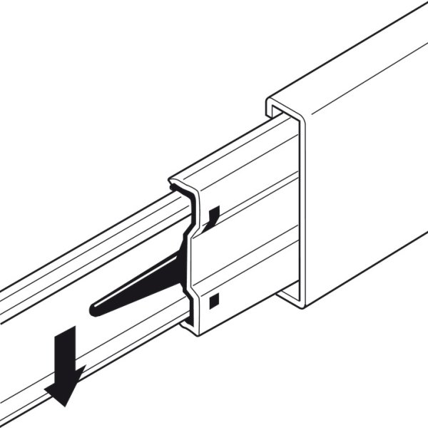 H�fele Pull-Out Rail 