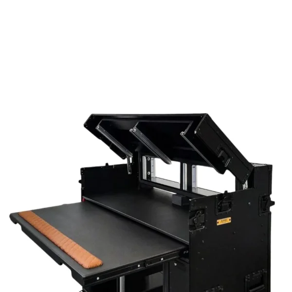 Flightcase for Broadcast Video Streaming 2x12U plus 2x4U