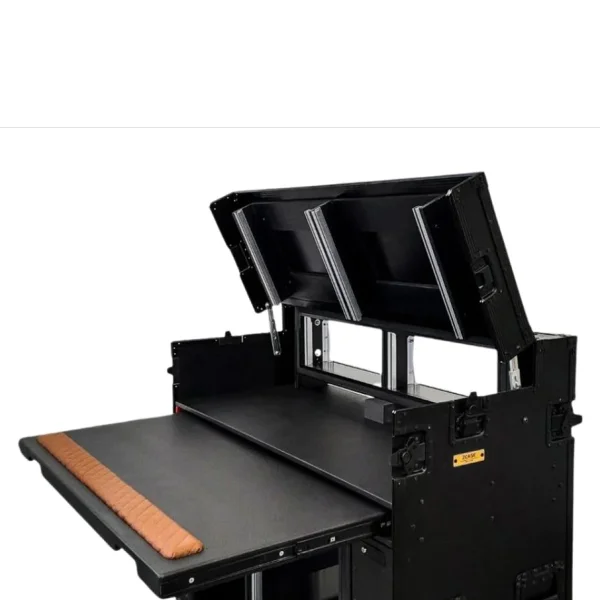 Flightcase for Broadcast Video Streaming 2x12U plus 2x4U